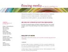 Tablet Screenshot of flowingmedia.com